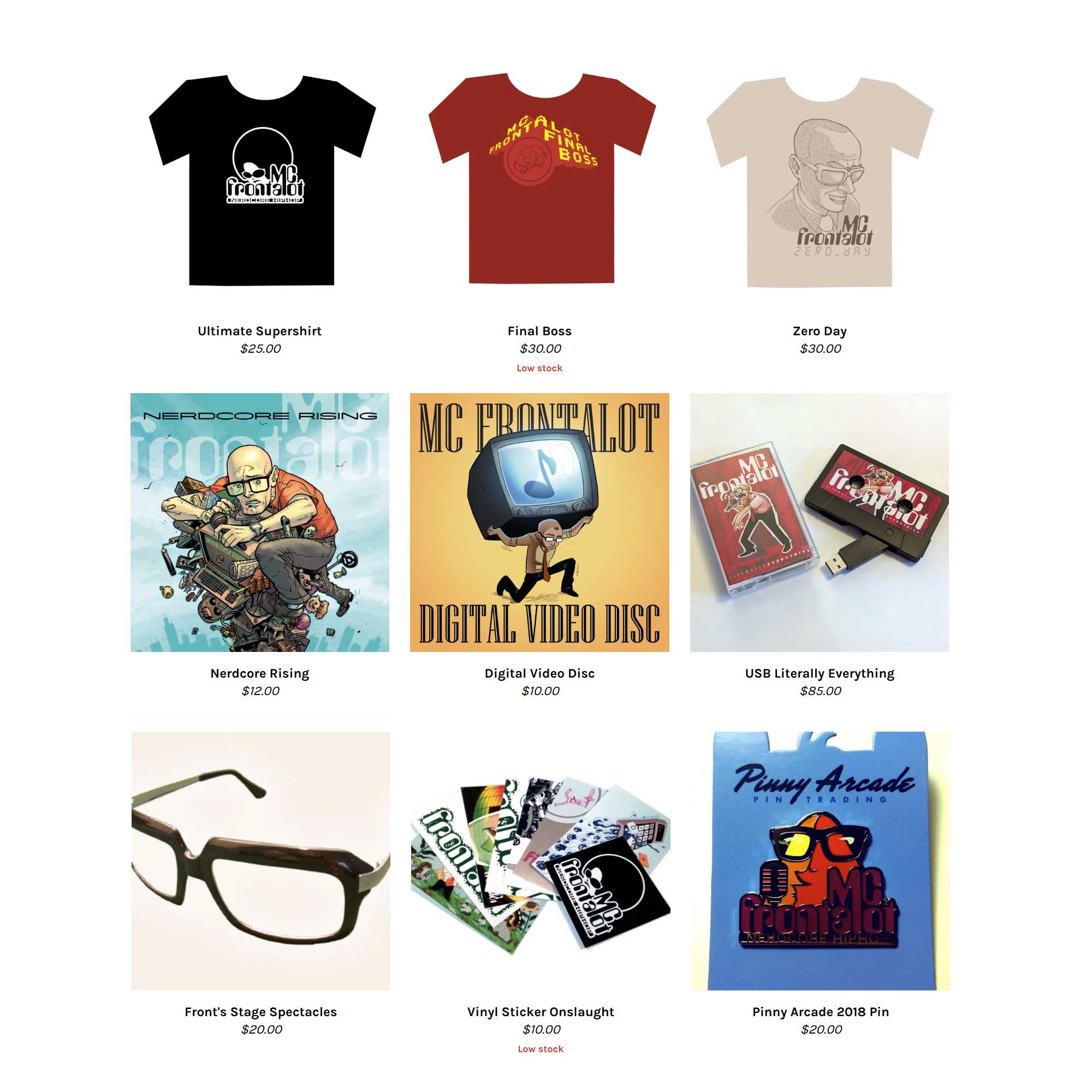 Frontalot's Store at Square
